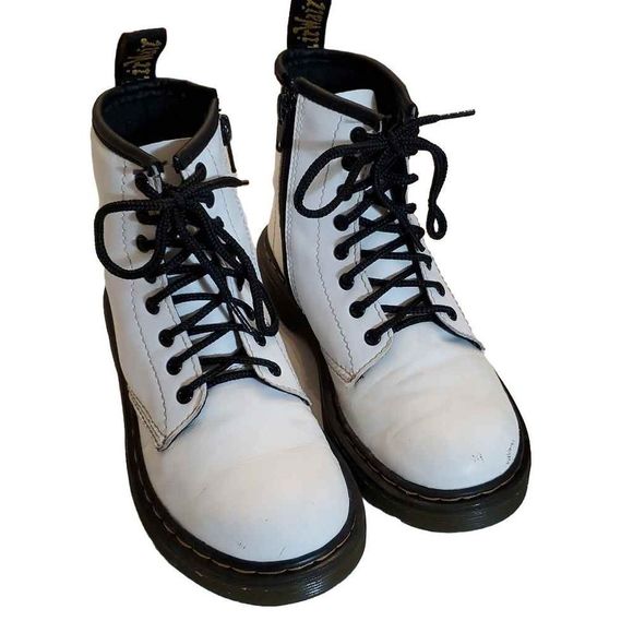 Dr. Martens Other - Dr. Martens White 1460 Boots - Youth Kids Size 1